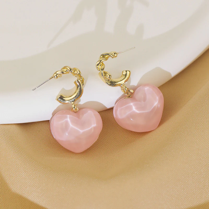 Swipe Right! Pink Earrings - Image 4