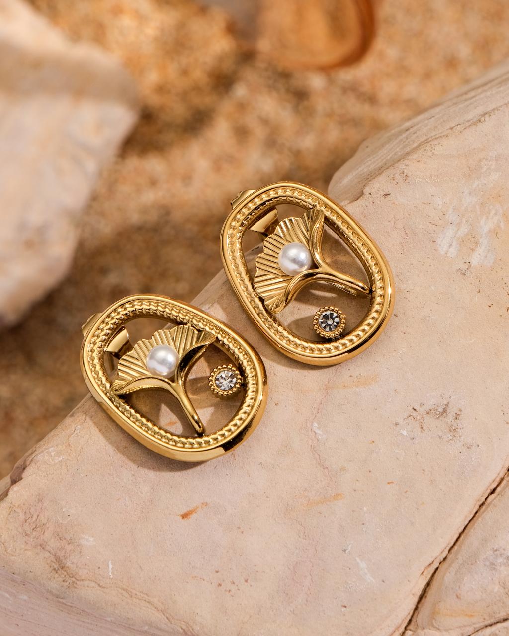 Tahiti-Island Pearl Earrings