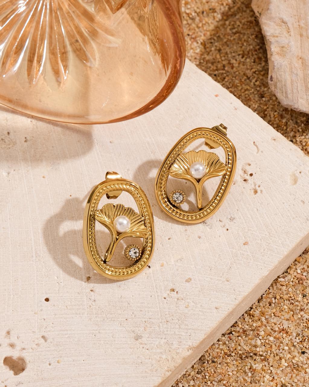 Tahiti-Island Pearl Earrings - Image 2