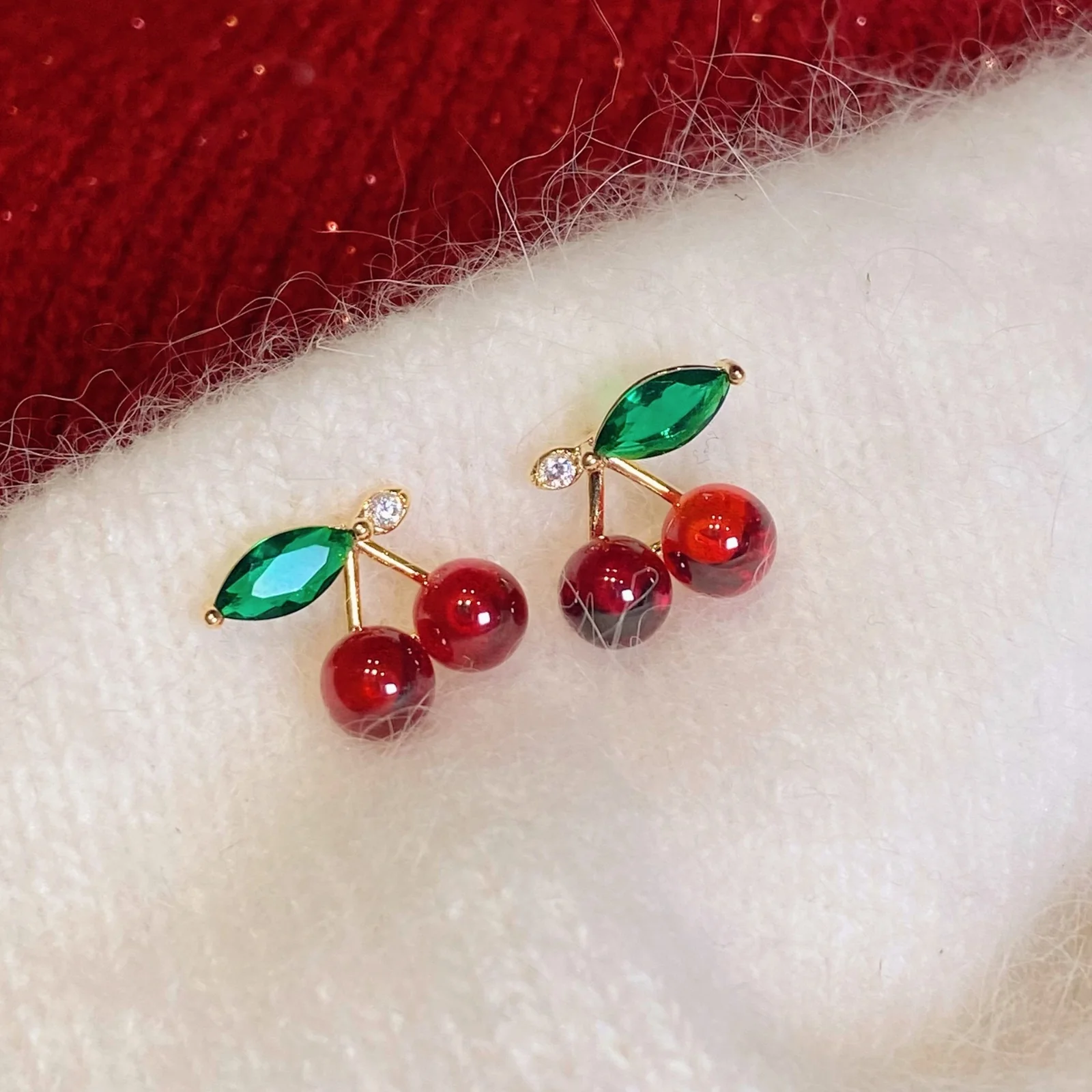 Talk of the Town Cherry Earrings - Image 3