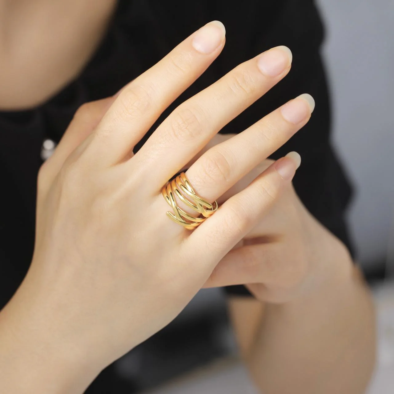 Tangled in Gold Ring