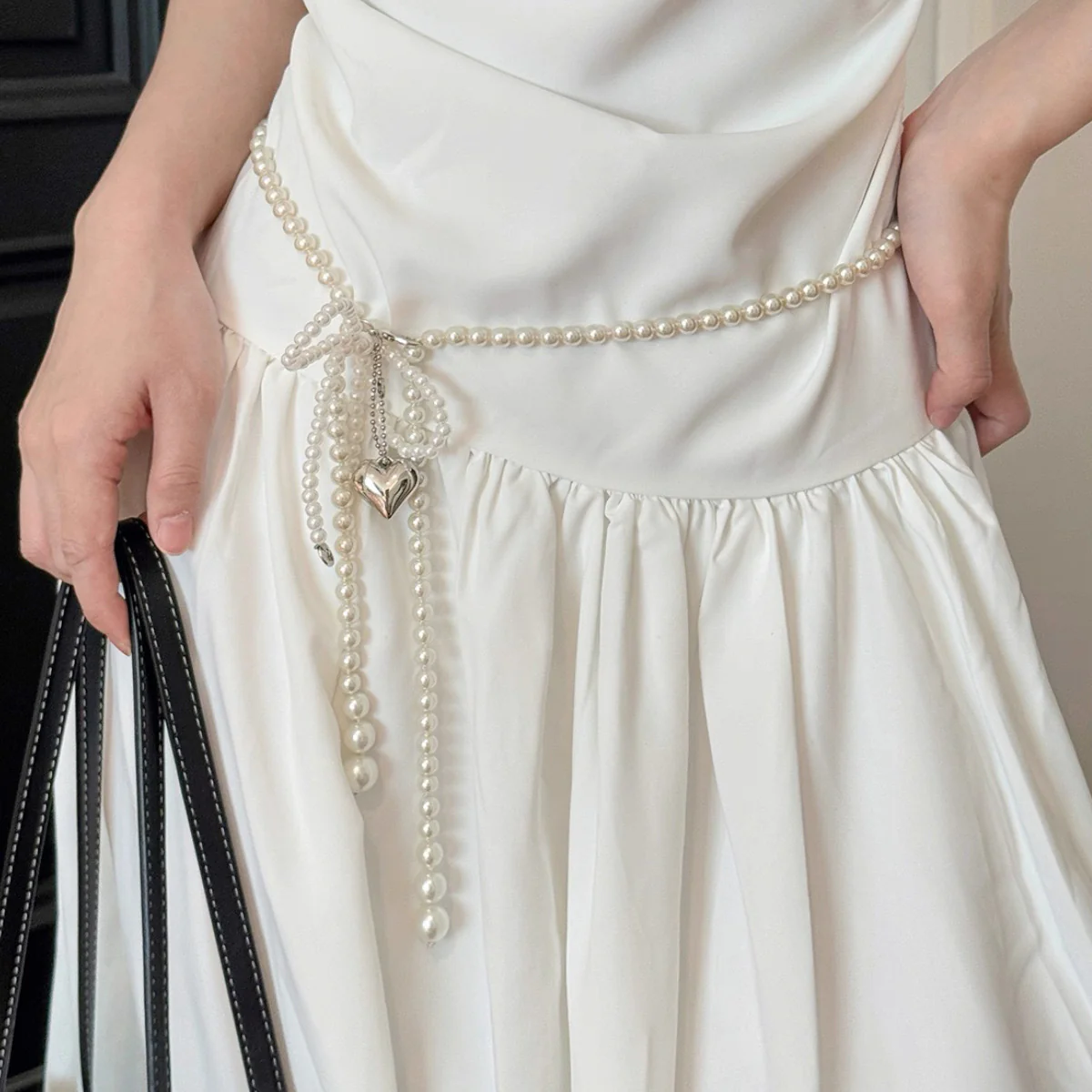 Tasselled in Pearl! Waist Chain - Image 3