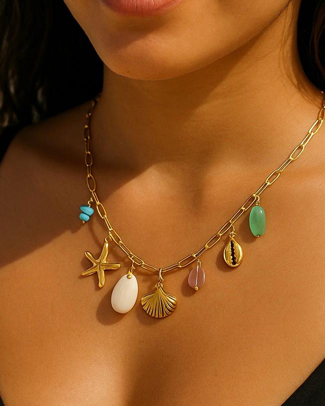 Tequila Sunrise Necklace - Image 2