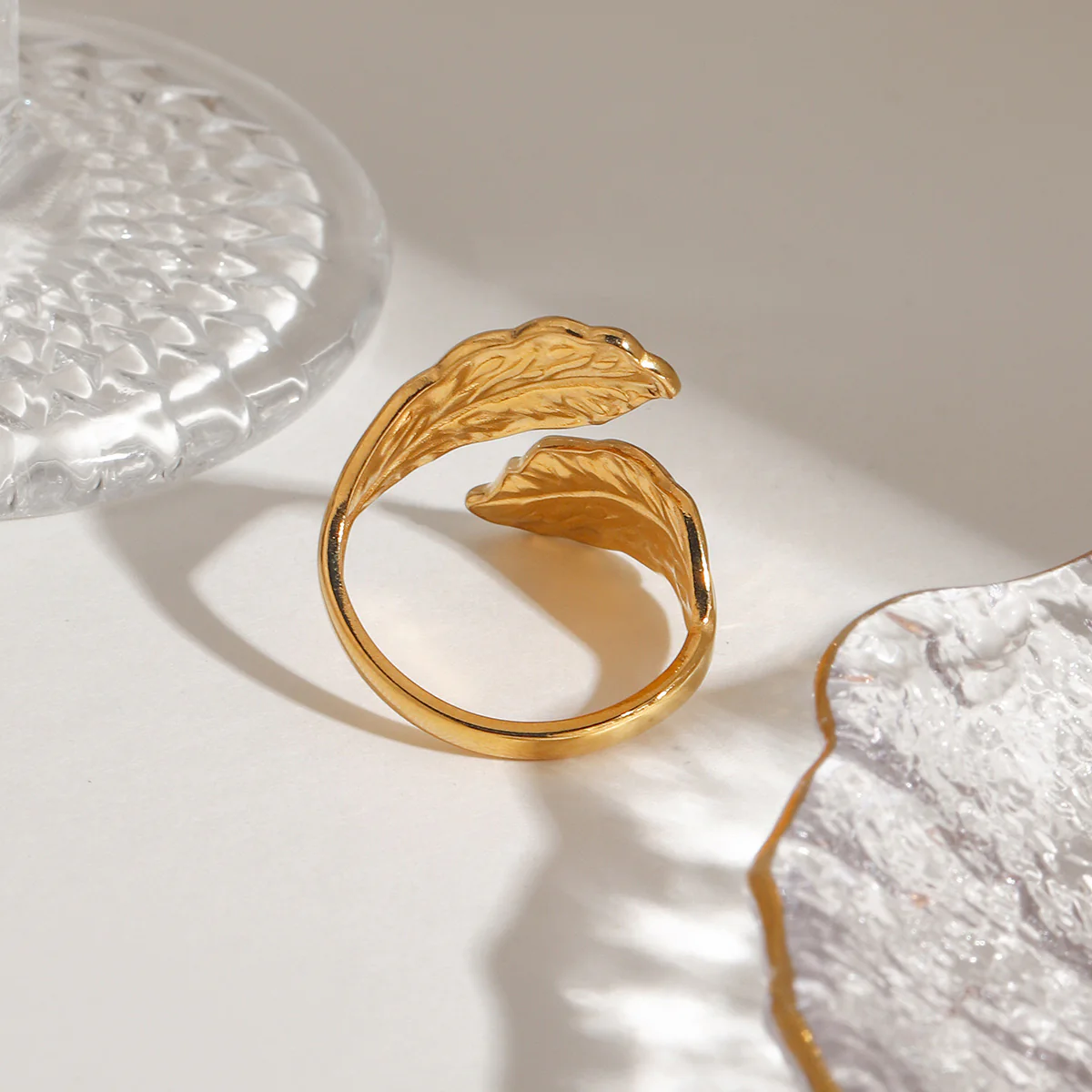 Textured Twig Wrap Ring - Image 3