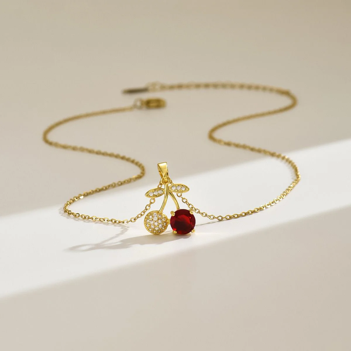 The cherry to my cherry Necklace - Image 2