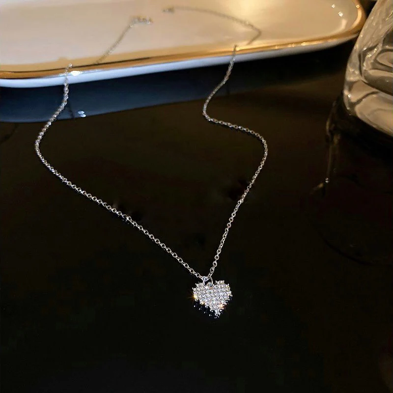The Glam Heart Necklace [Stainless Steel]