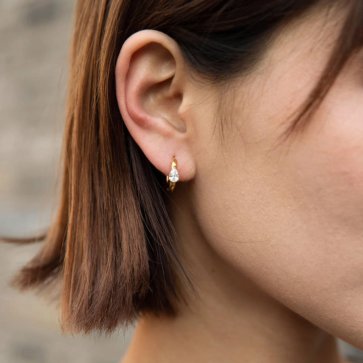 The Hailey Hoop Earrings - Image 2