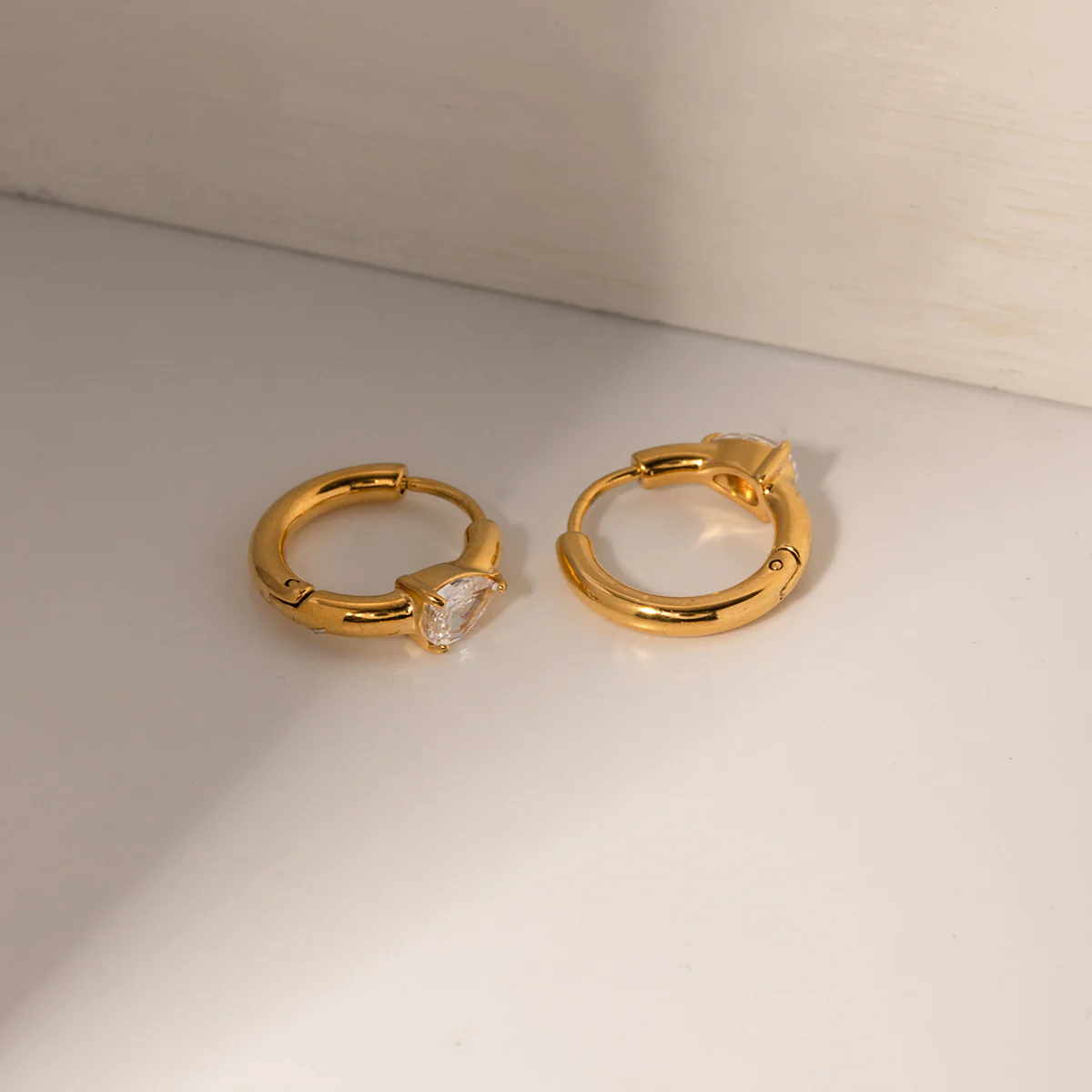 The Hailey Hoop Earrings - Image 3