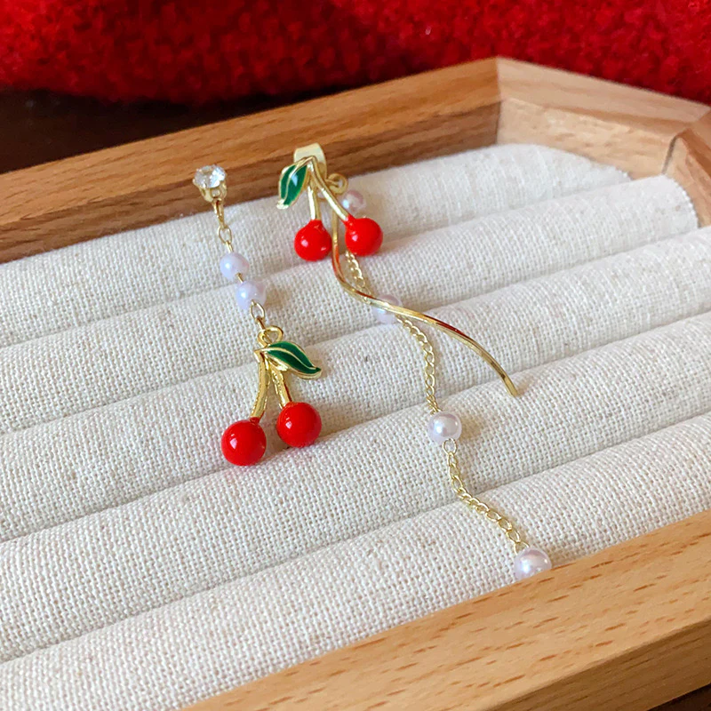 The iconic Cherry Drop Earrings - Image 6