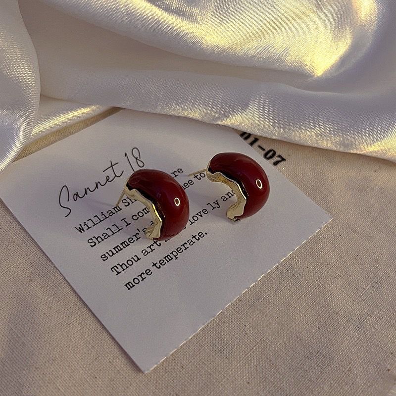 The Season Colour Hoop Earrings - Image 2