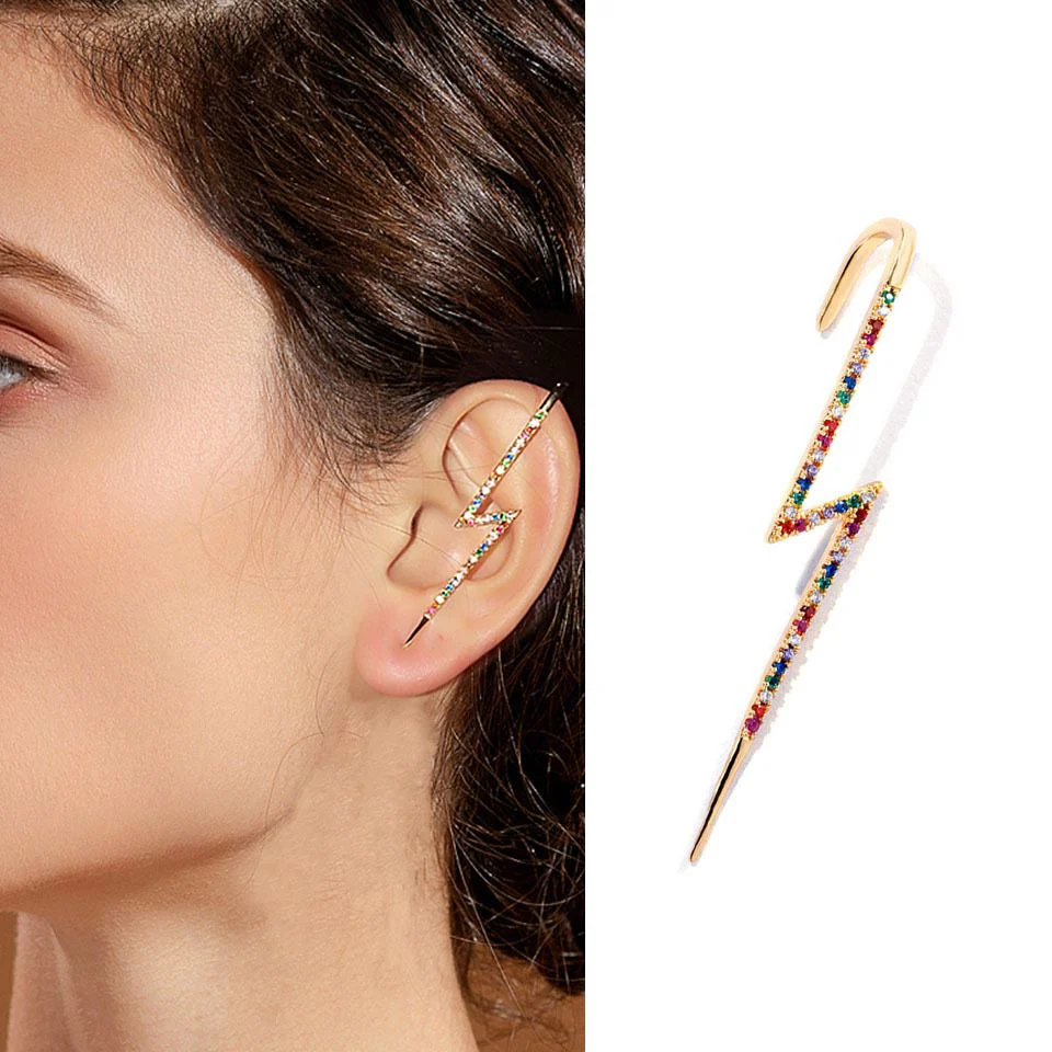 Thunder Bolt Earcuff (1pc) - Image 2