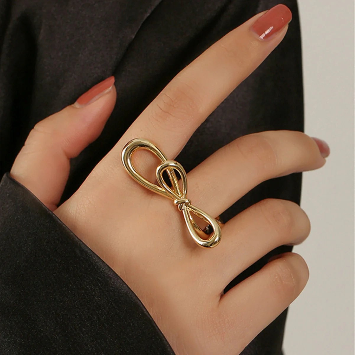 Tied in a Bow Ring - Image 2