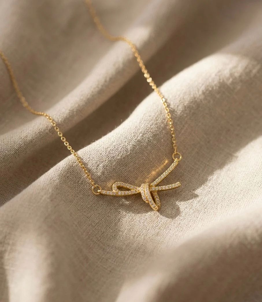 Tied into Elegance Necklace