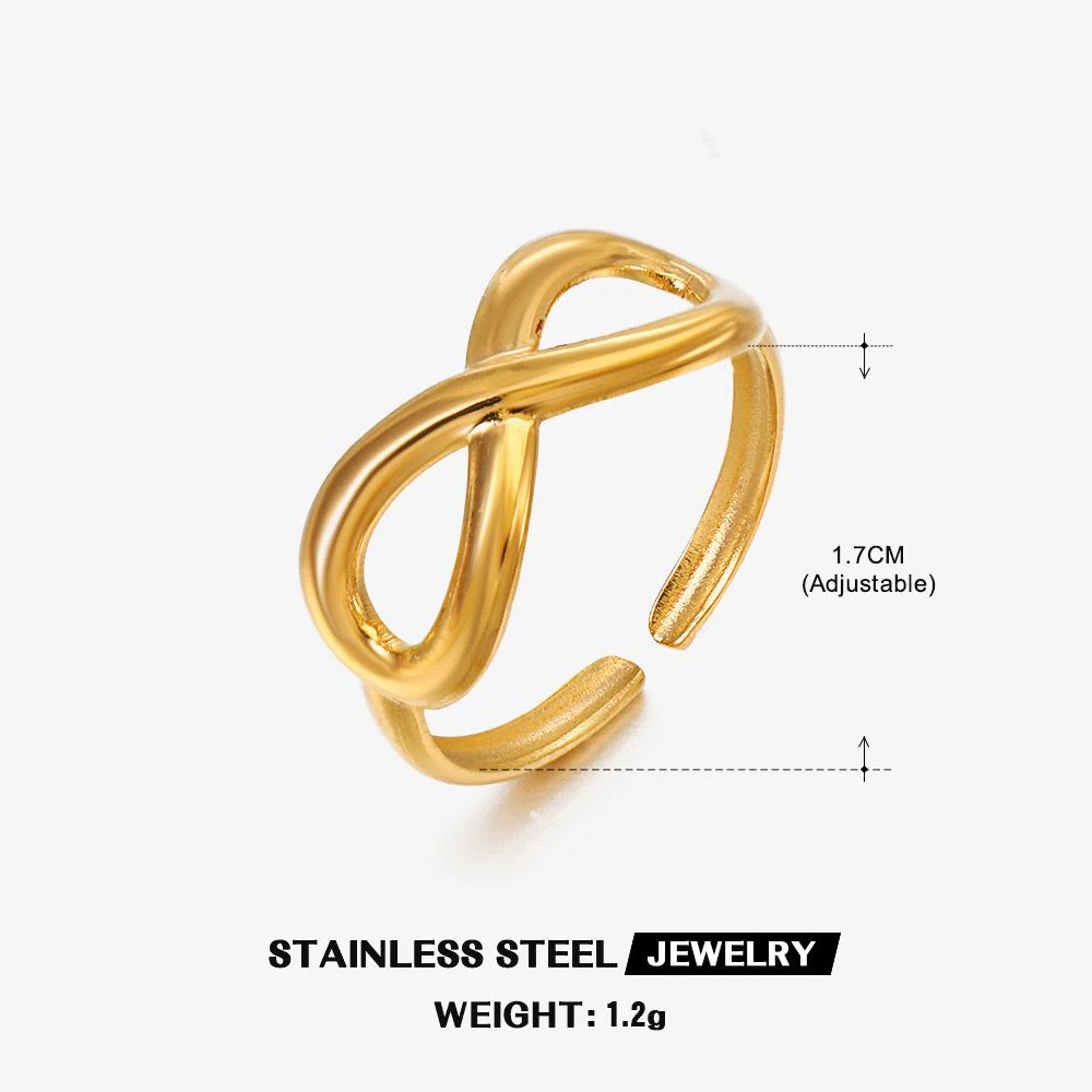 Timeless Aura Infinity Ring