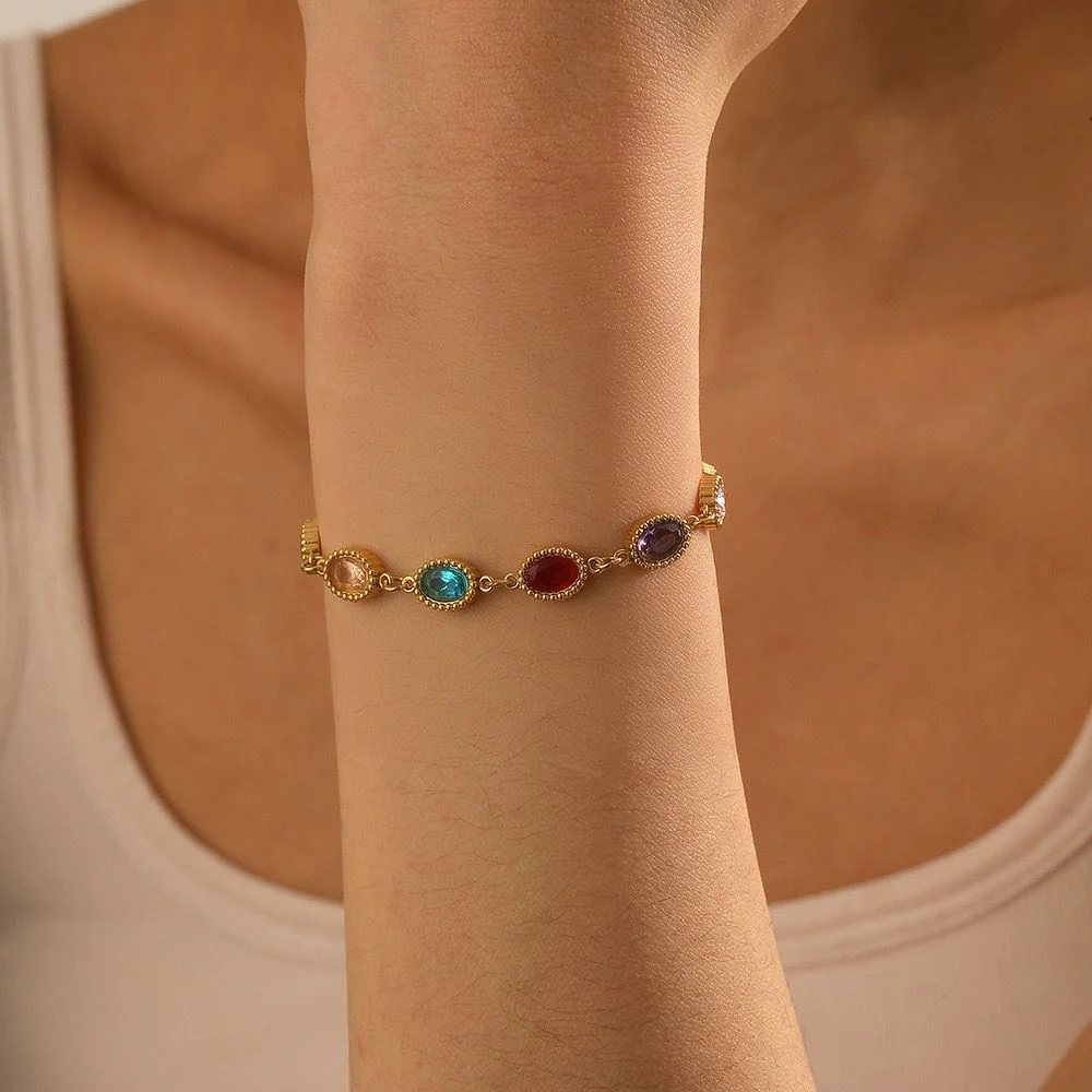 Timeless Statement Multicolour Bracelet - Image 2