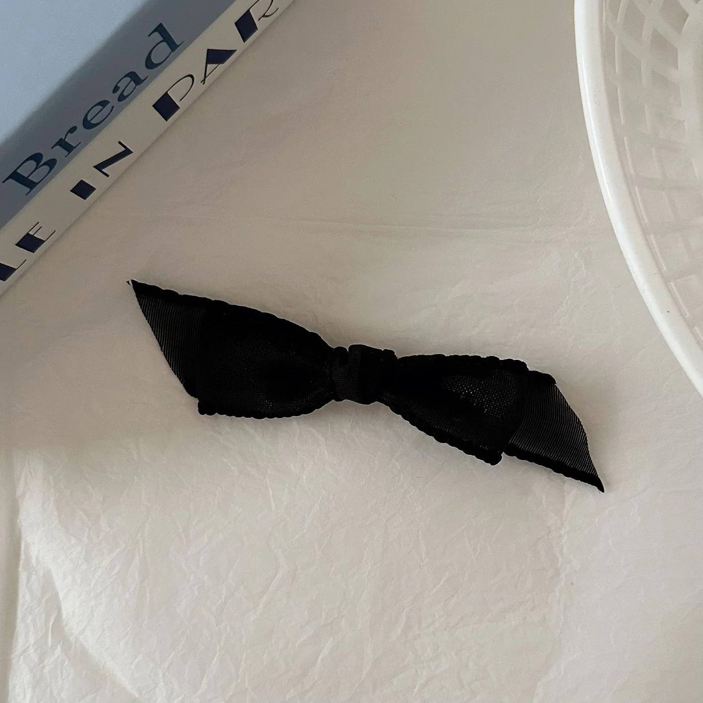 Tiny Mesh Hair Bow - Image 2