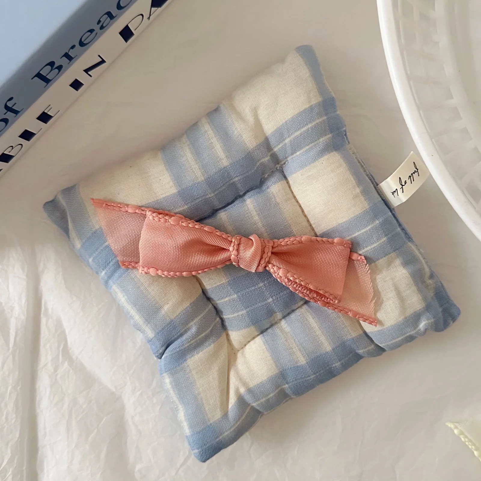 Tiny Mesh Hair Bow - Image 4