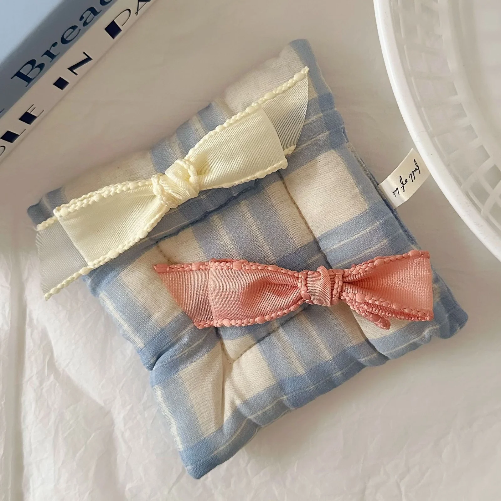 Tiny Mesh Hair Bow - Image 5
