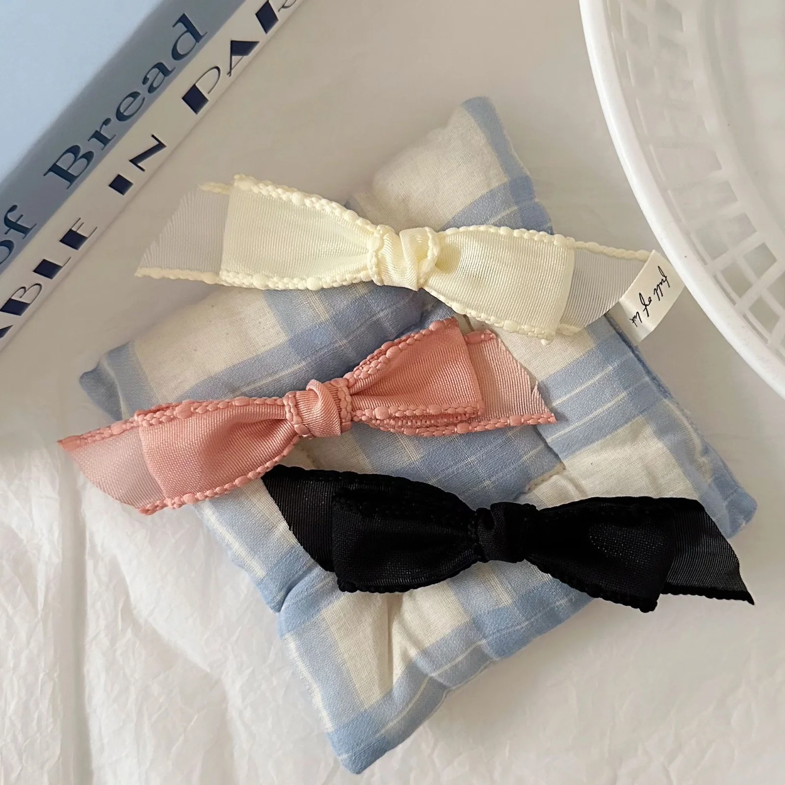 Tiny Mesh Hair Bow - Image 6