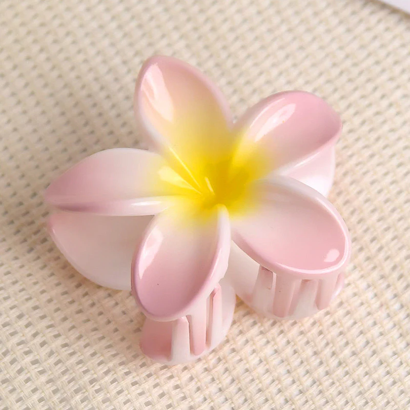 Trendy Island Floral Hair Claw - Image 2