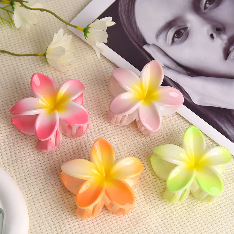 Trendy Island Floral Hair Claw - Image 8