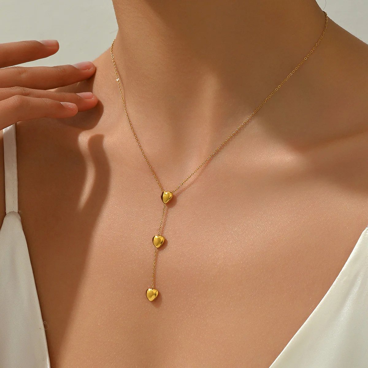 Triple the Love! Necklace - Image 3
