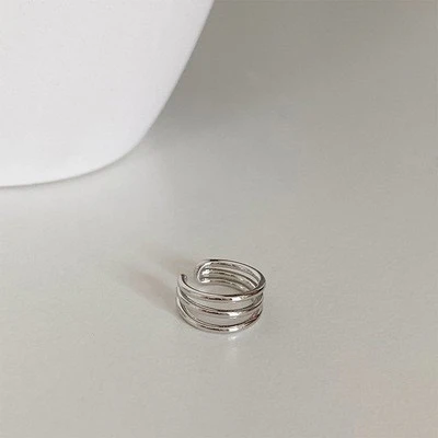 Triple Twisted Ear-cuff (single piece)