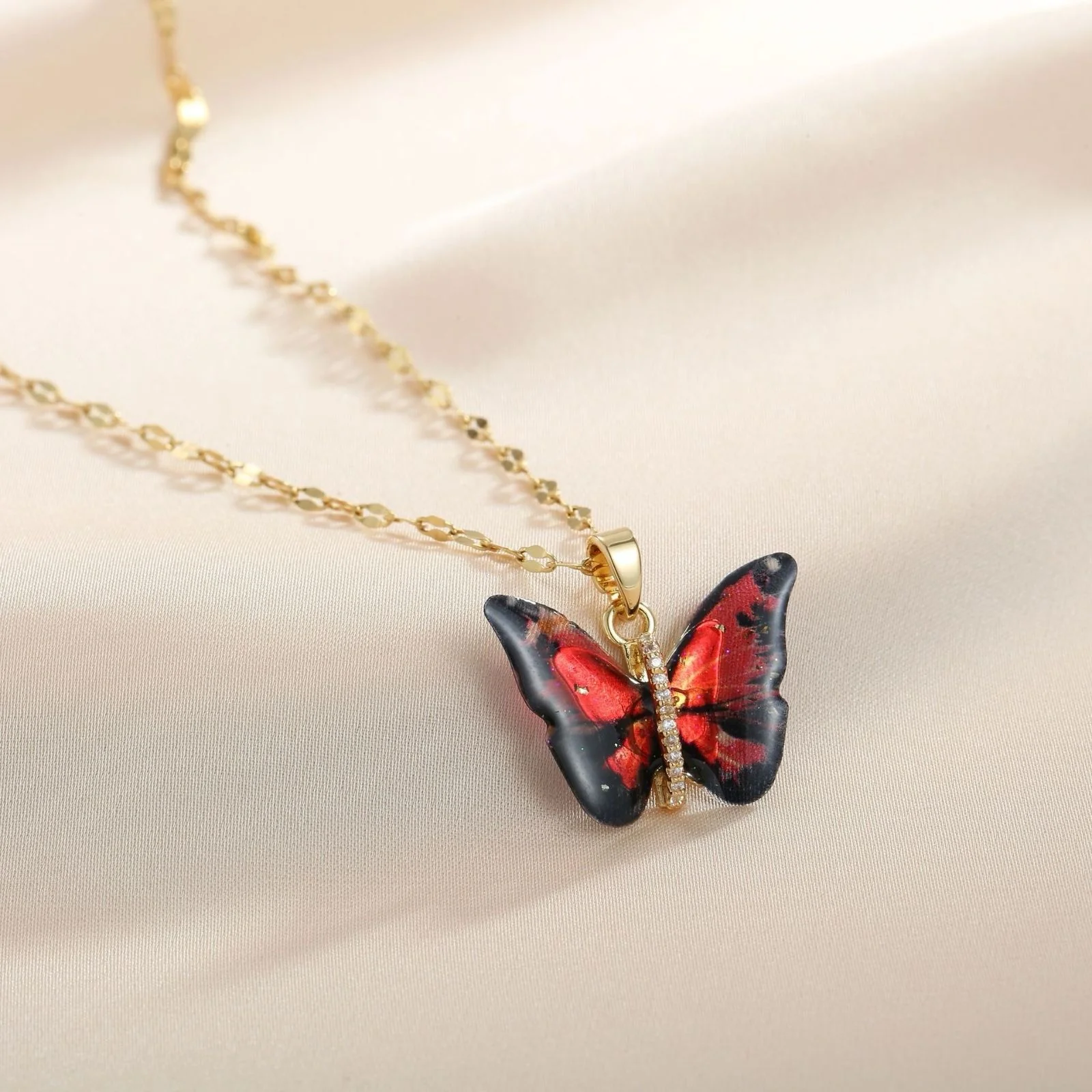 Flirty Flutter Necklace - Image 5