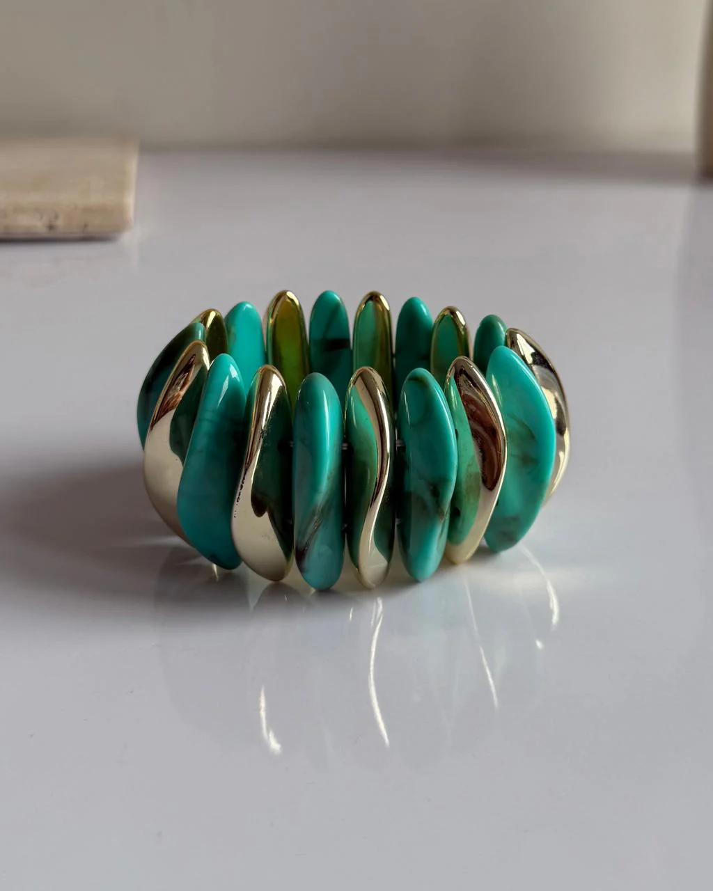 Turquoise Glow-up Hand Stack (combo of 2) - Image 2