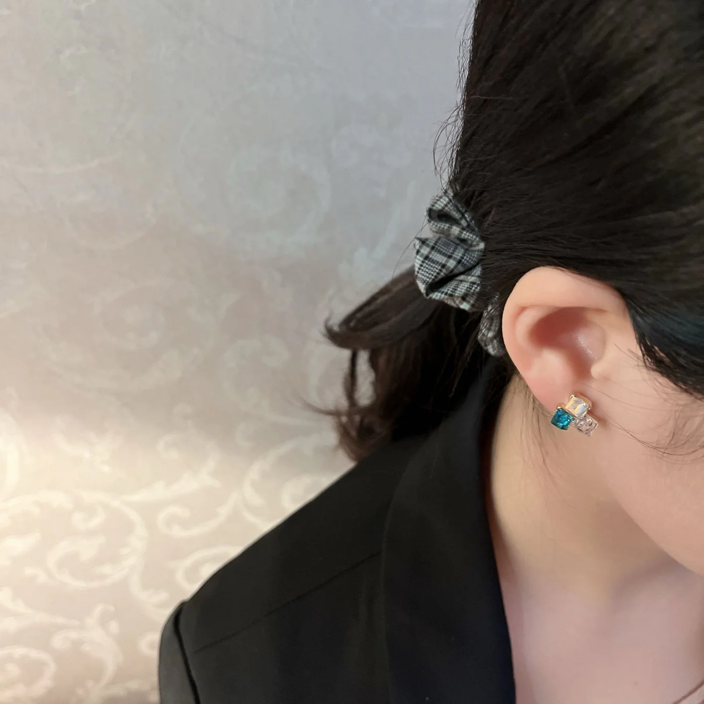 Turquoise Pixie Earrings - Image 2