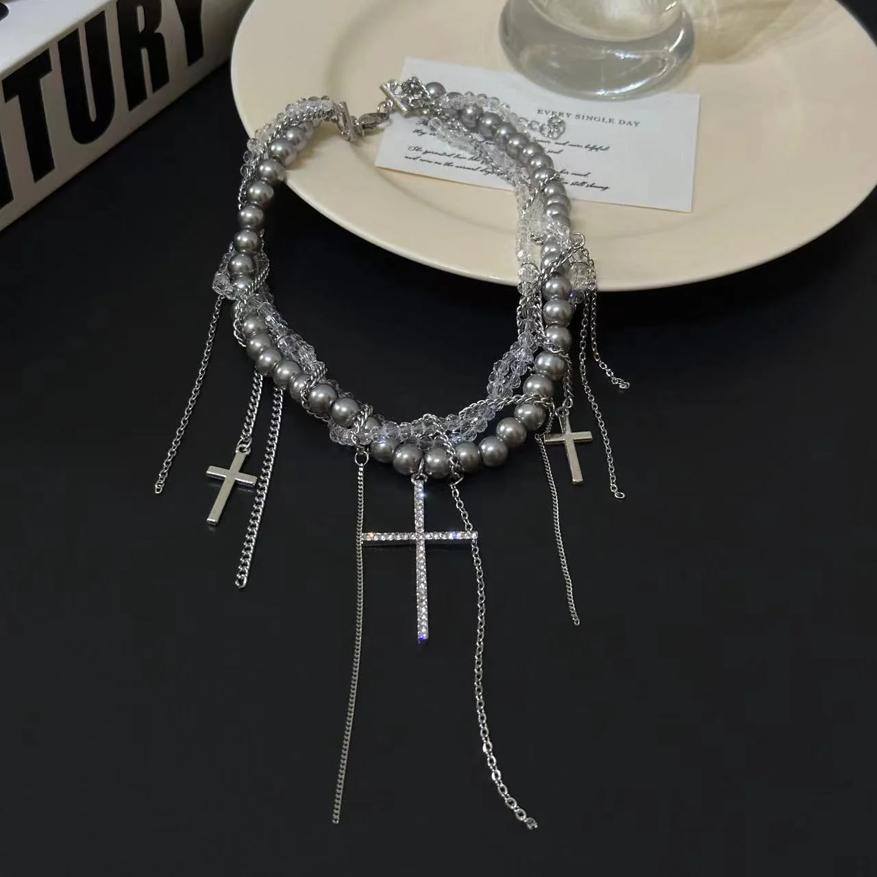 Twilight-Relic Multilayered Necklace - Image 3