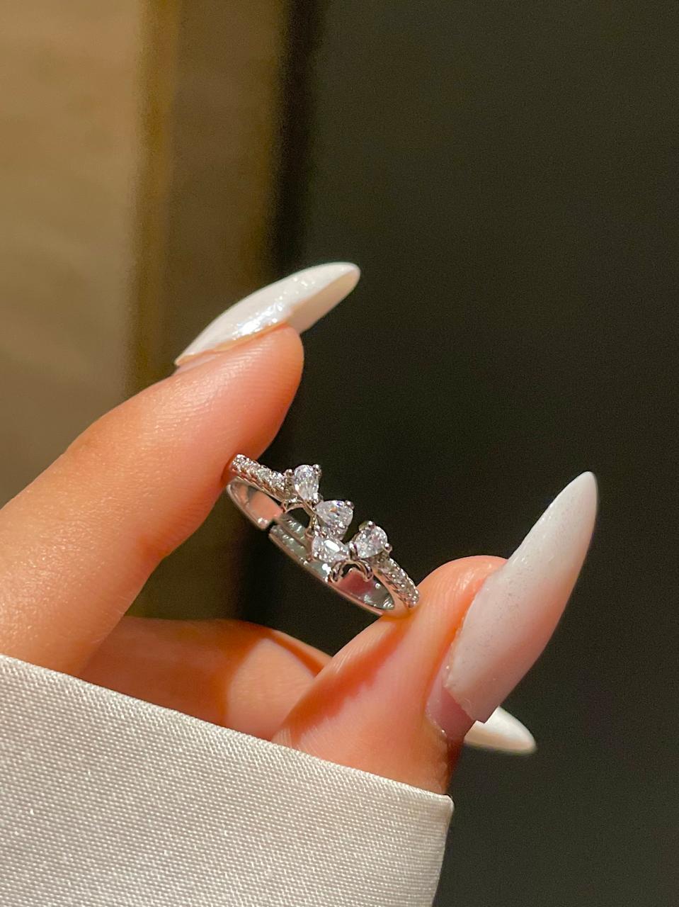 Twin Bow Ring - Image 3
