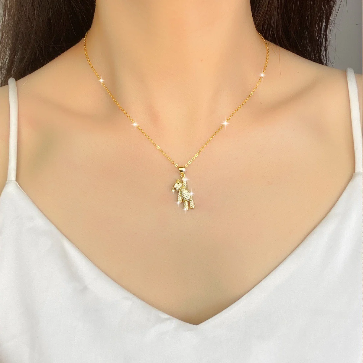 Twinkle Baby Bear Necklace - Image 2