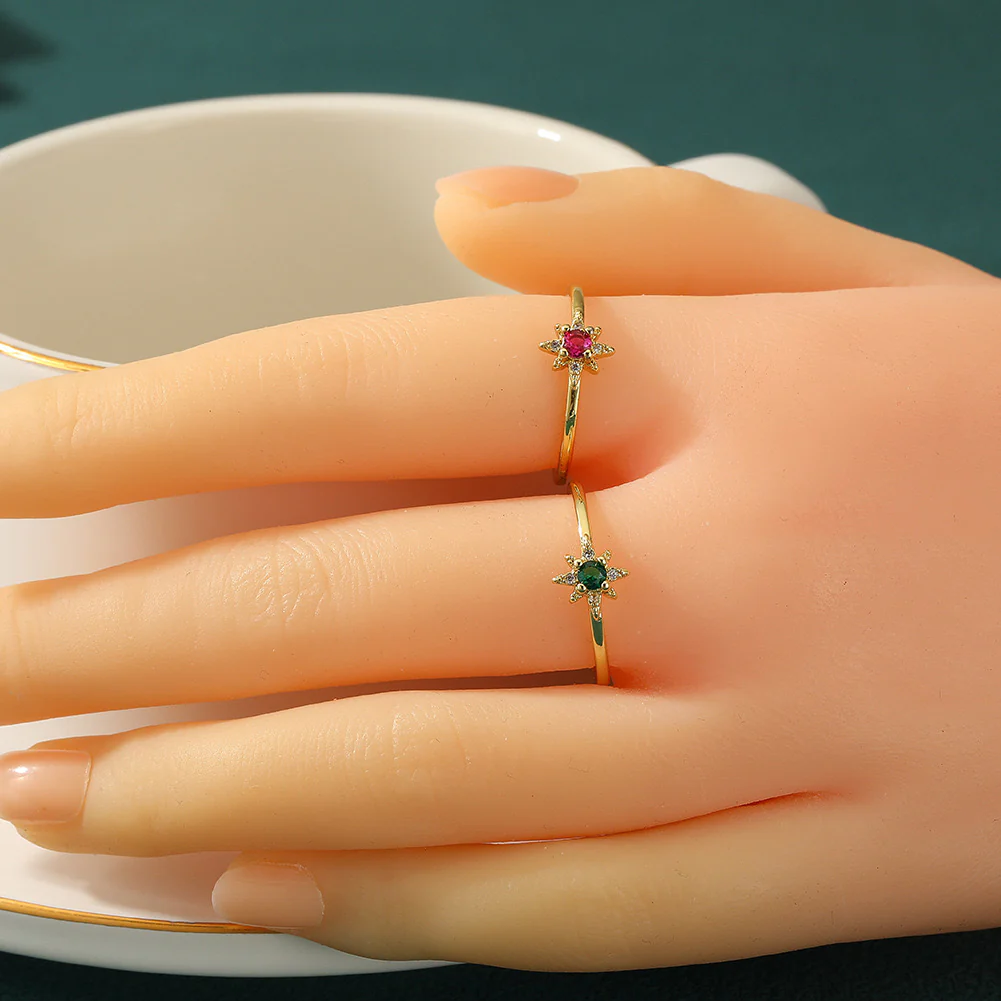 Twinkle-Twinkle Green Ring - Image 2