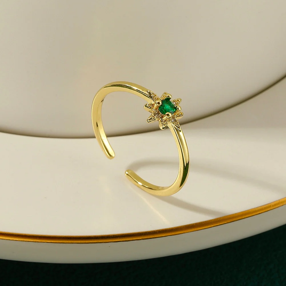 Twinkle-Twinkle Green Ring - Image 3