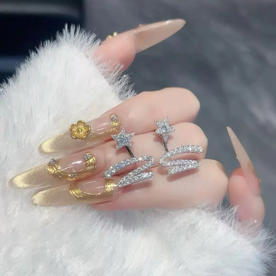 Twinkle-Twinkle Star Earrings - Image 2