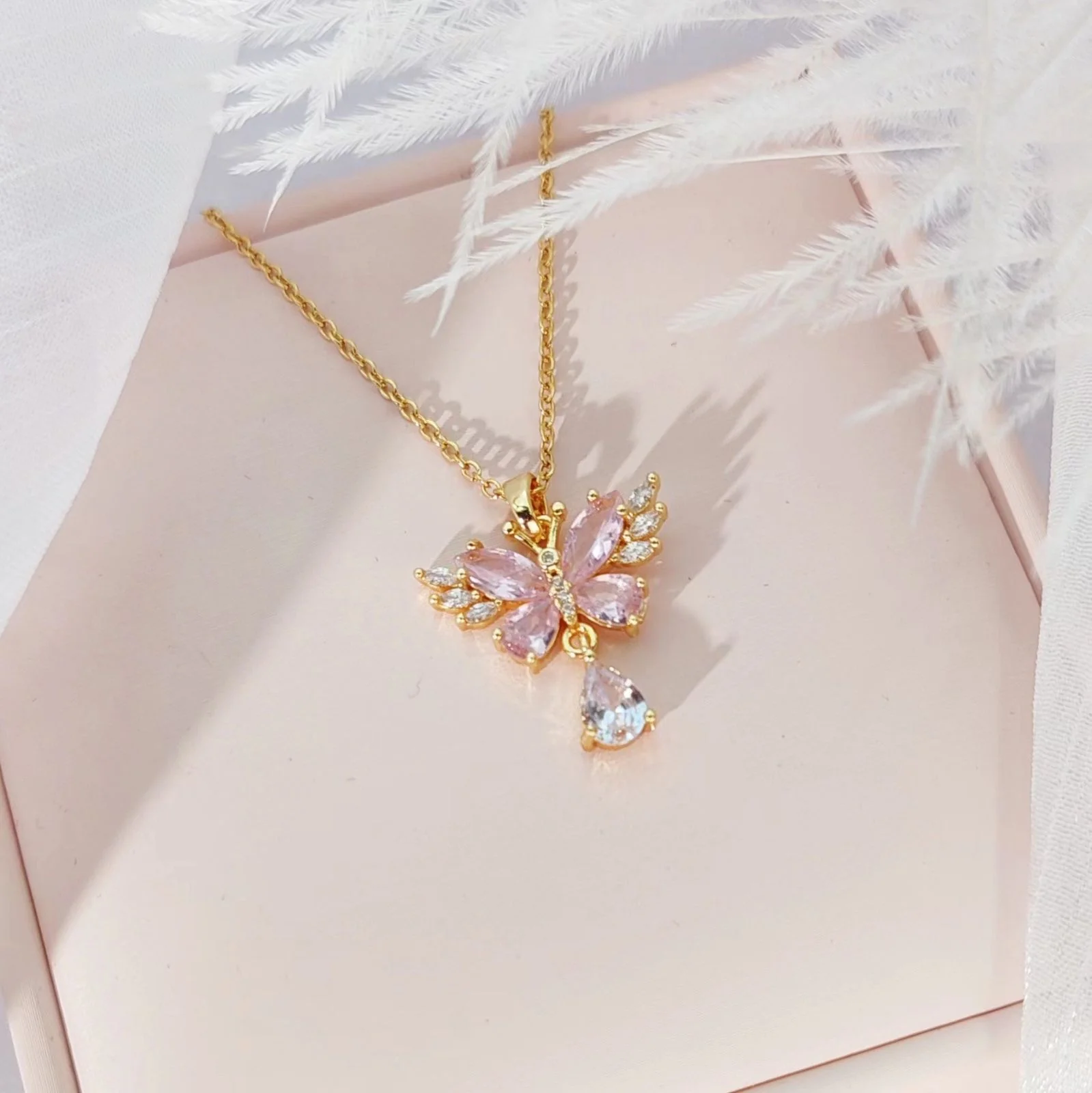 Twinklepuff Butterfly Necklace - Image 2