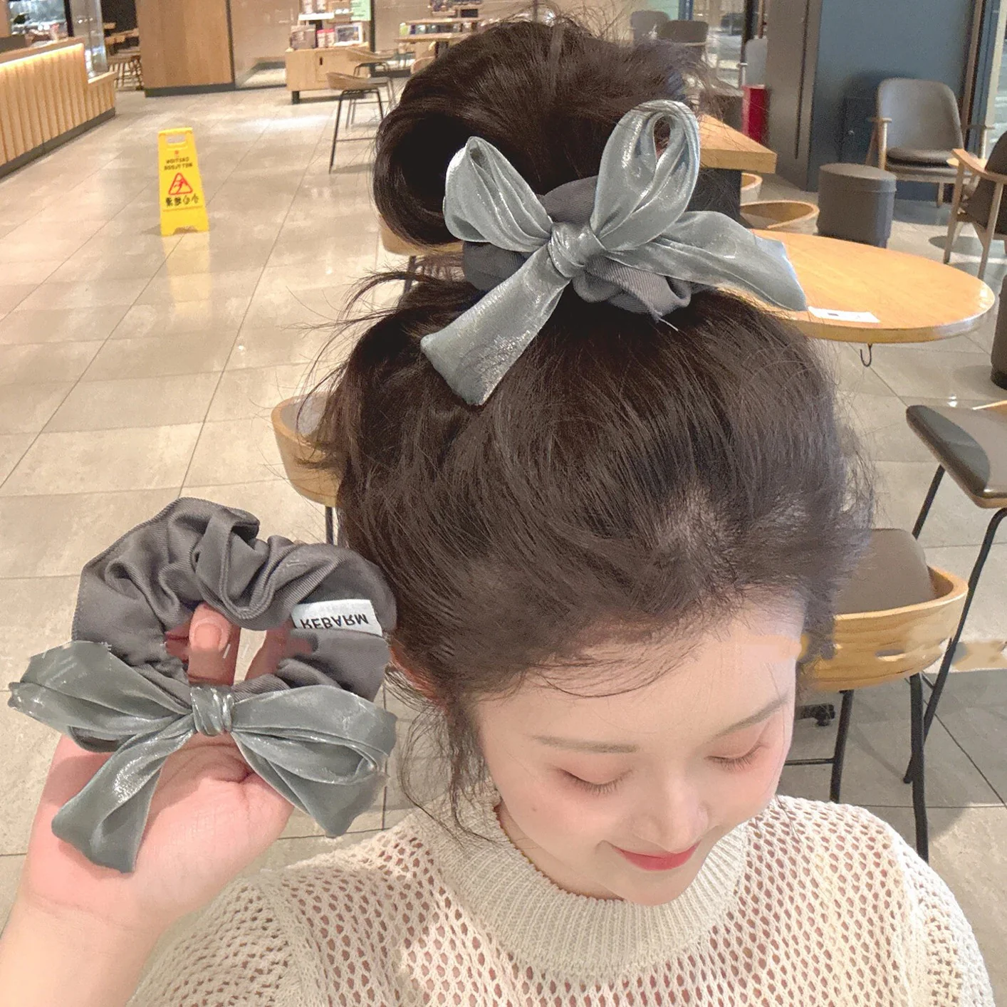 Twirl n tied Scrunchie - Image 2
