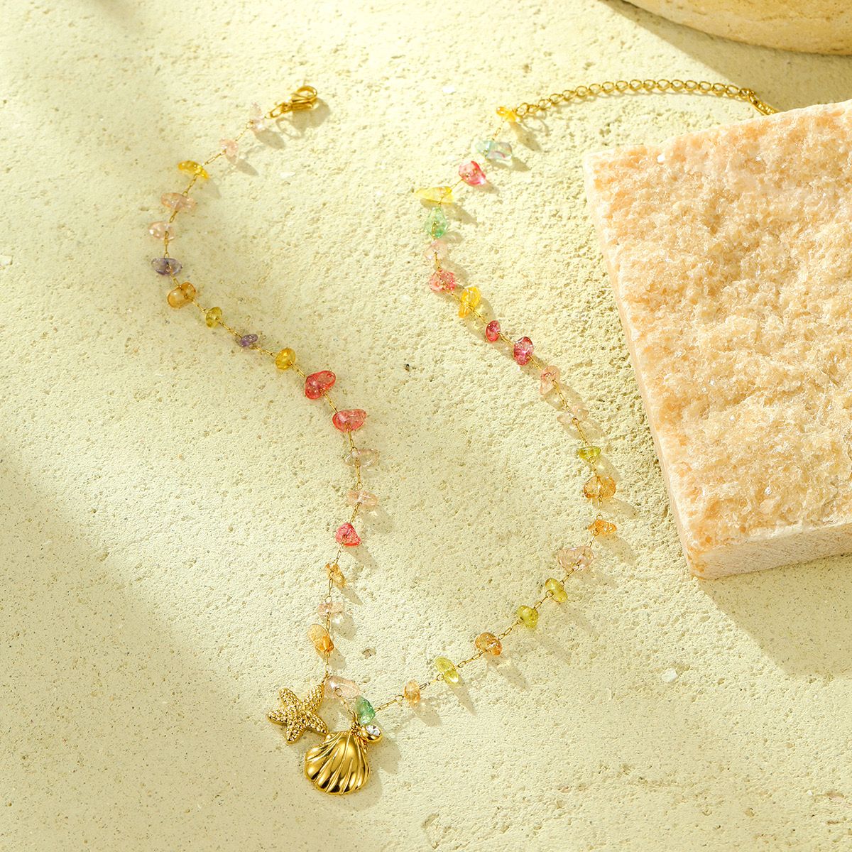 Twirl of Coral Necklace - Image 3