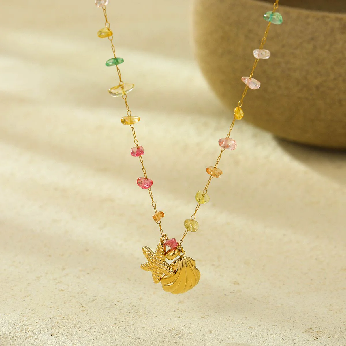 Twirl of Coral Necklace - Image 5