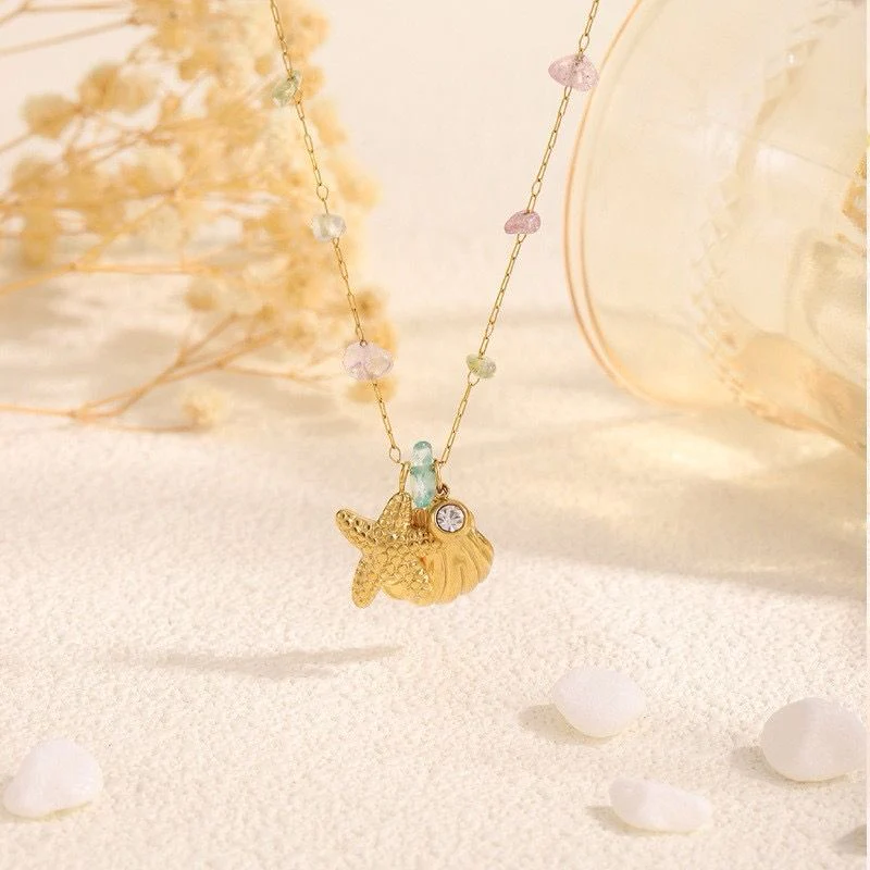 Twirl of Coral Necklace - Image 7