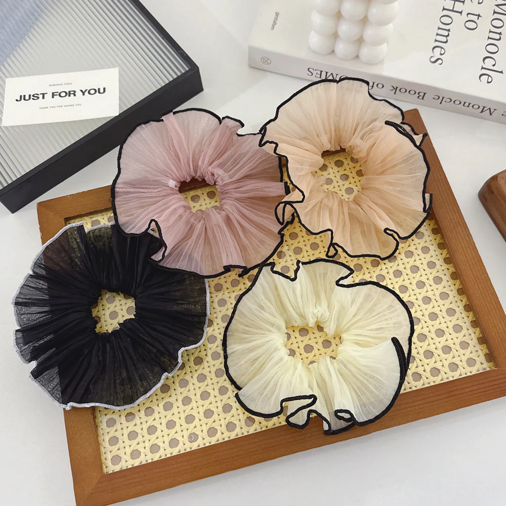 Twirly Tulle Scrunchie