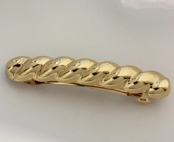 Twist of Gold Hair Clip - Image 2