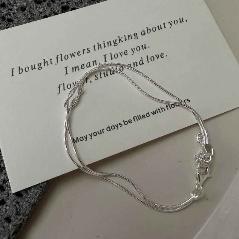 Twisted Intentions Silver Bracelet - Image 3