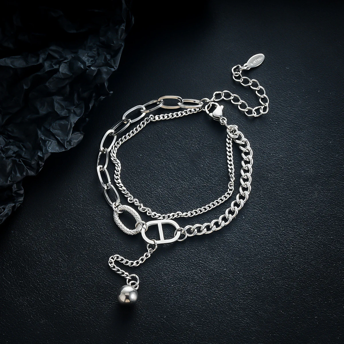 Unchained Silver Bracelet - Image 2
