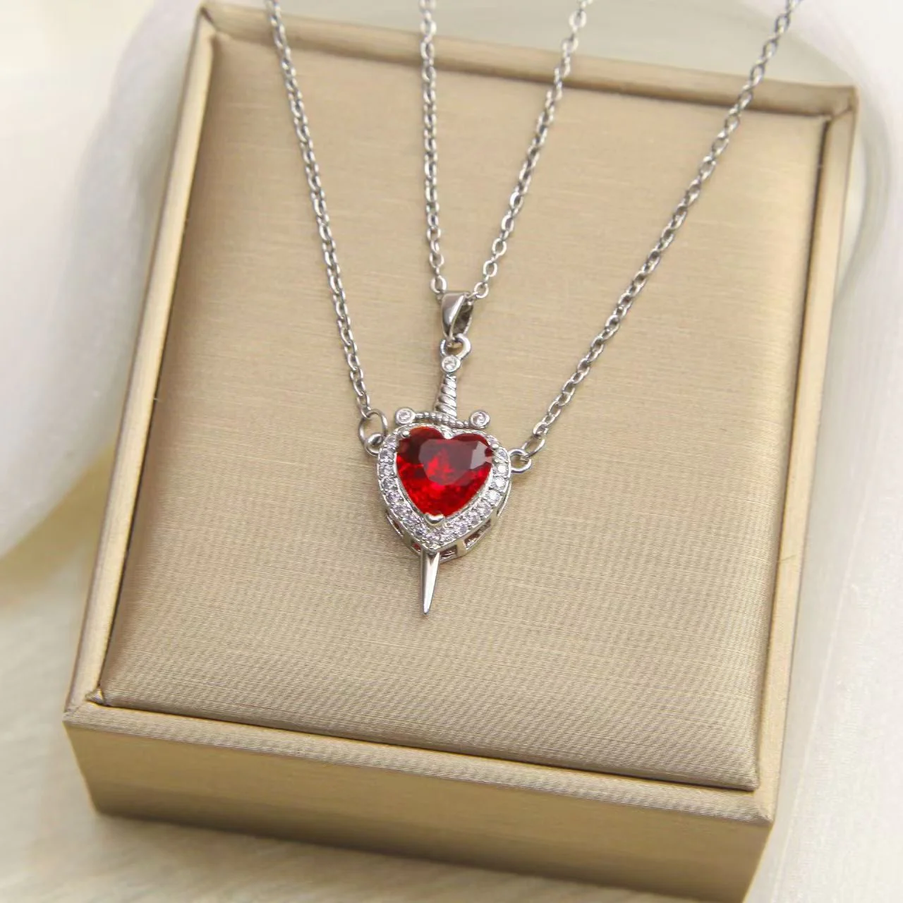 Beauty & the Beast Necklace Combo - Image 6