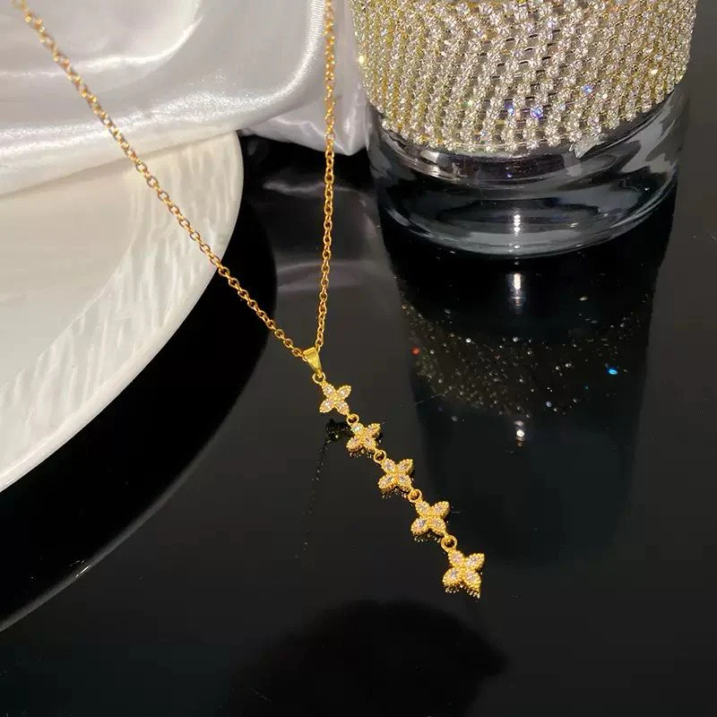Versailles Floral Y-necklace - Image 2