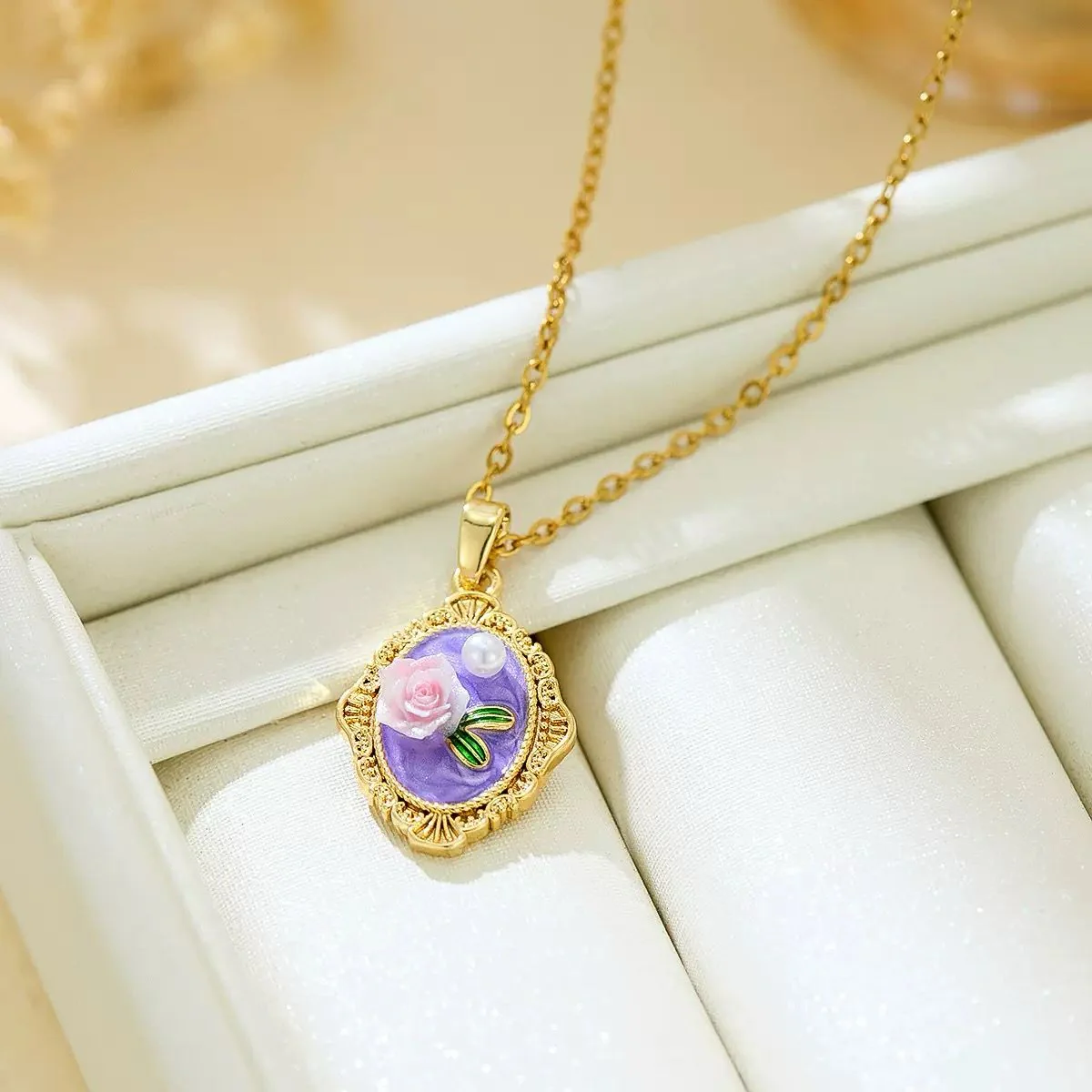 Victorian Blossom Vintage Necklace
