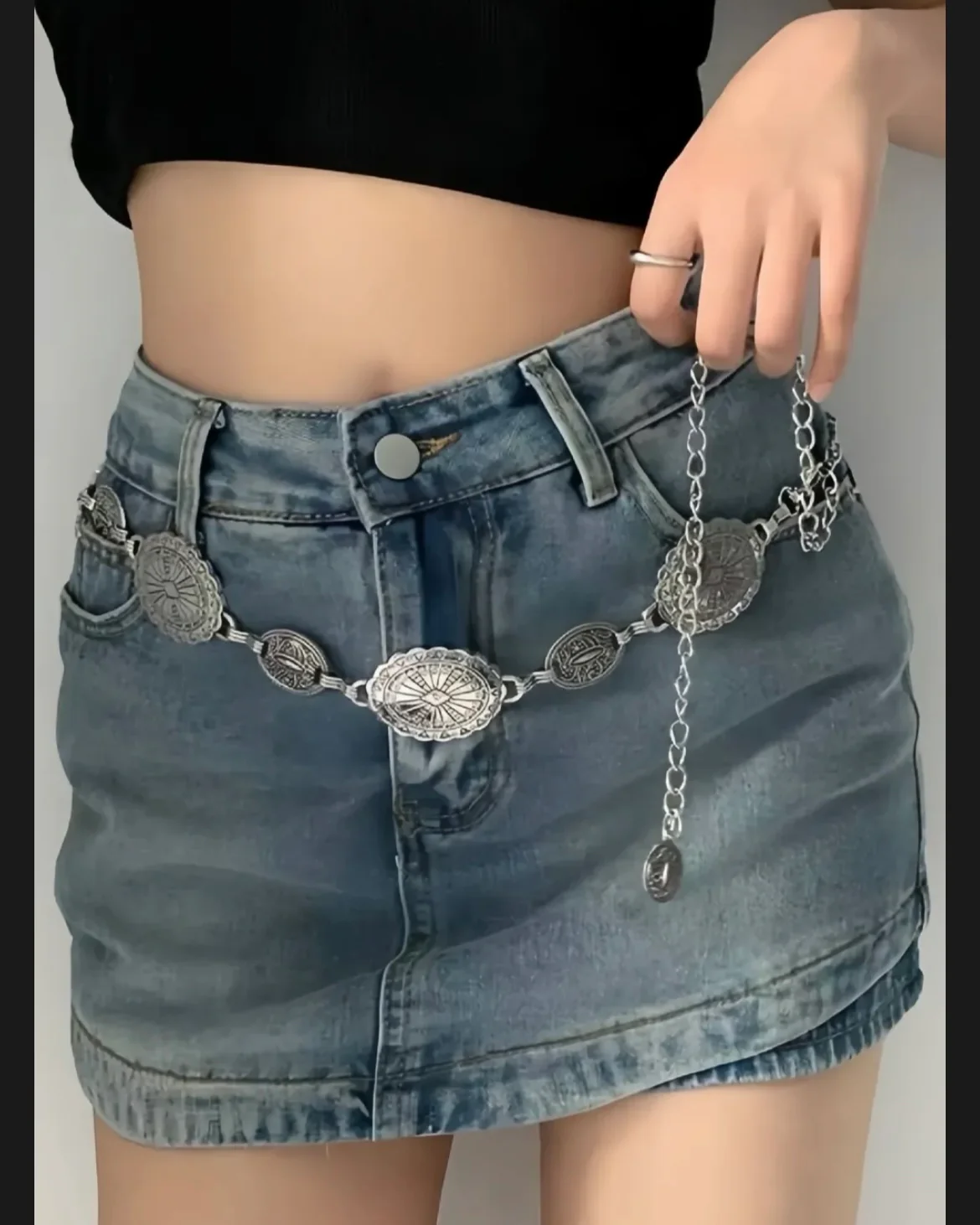 Vintage Egyptian Waist Chain - Image 5