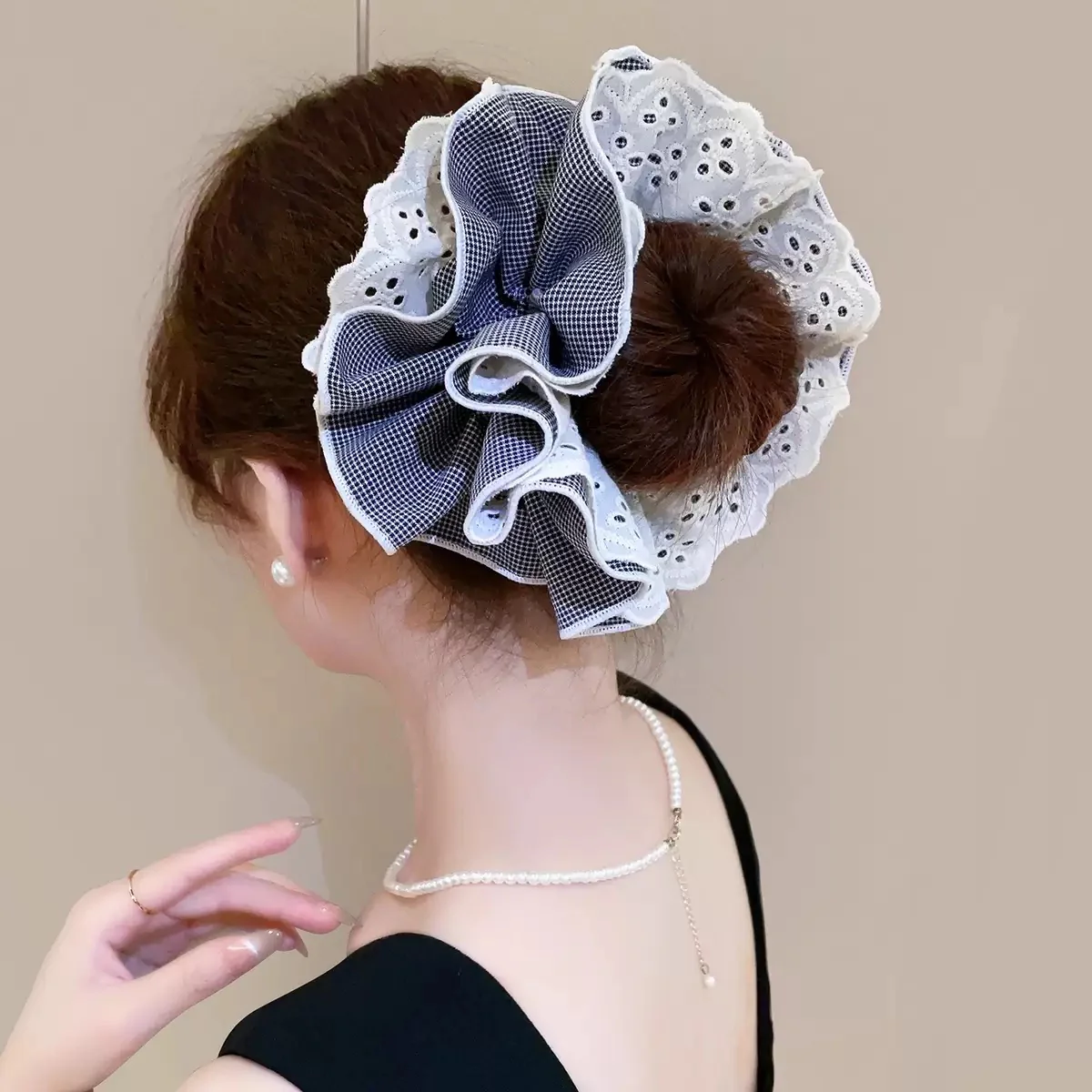 Vintage Lacework Scrunchie